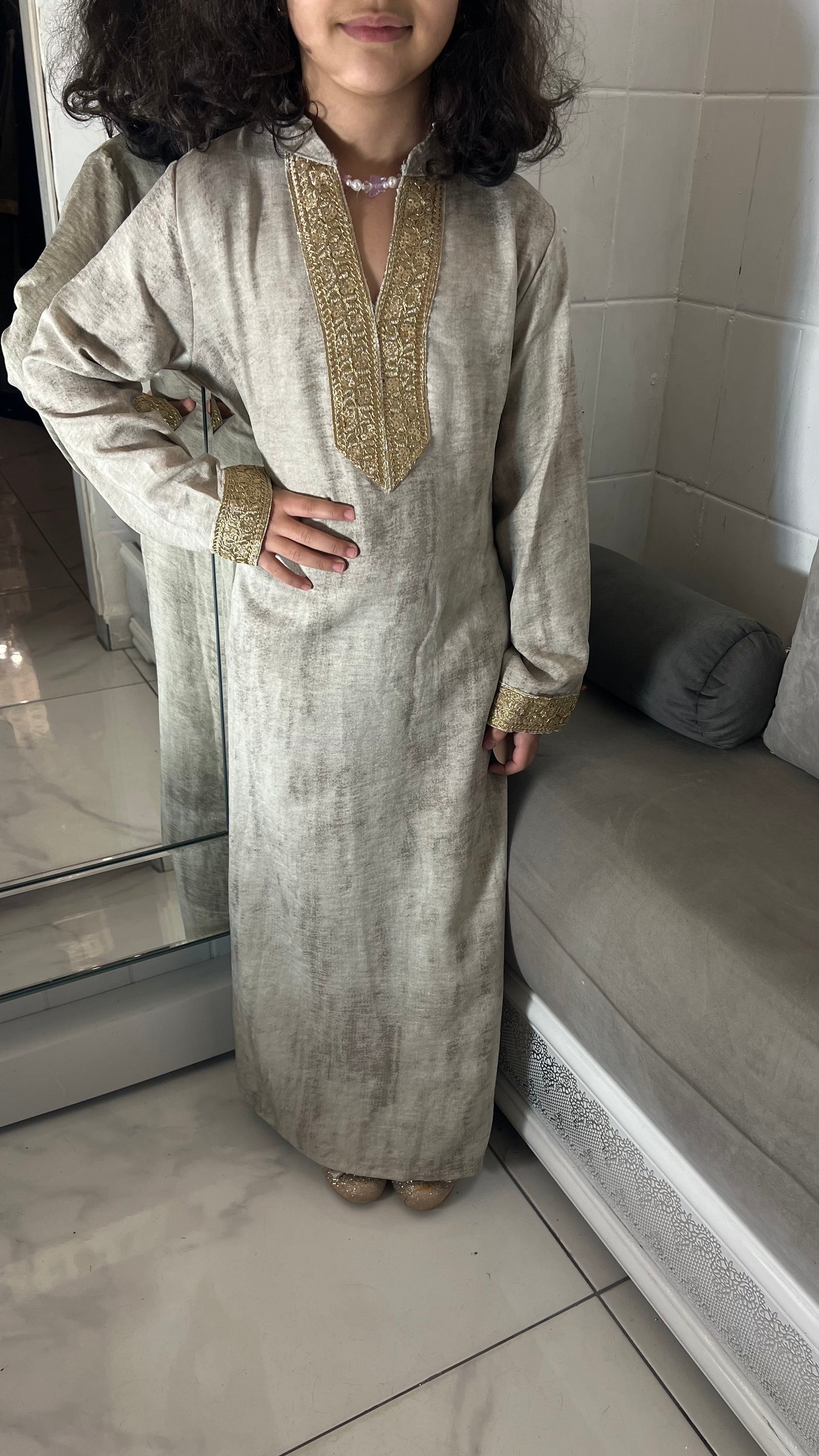 Abaya Luna clair Kids