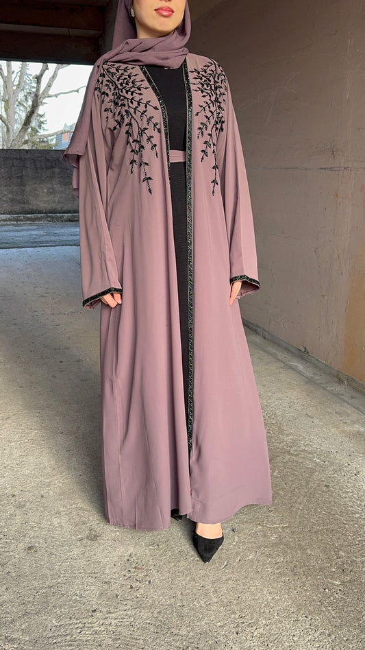 Abaya Freesia mauve