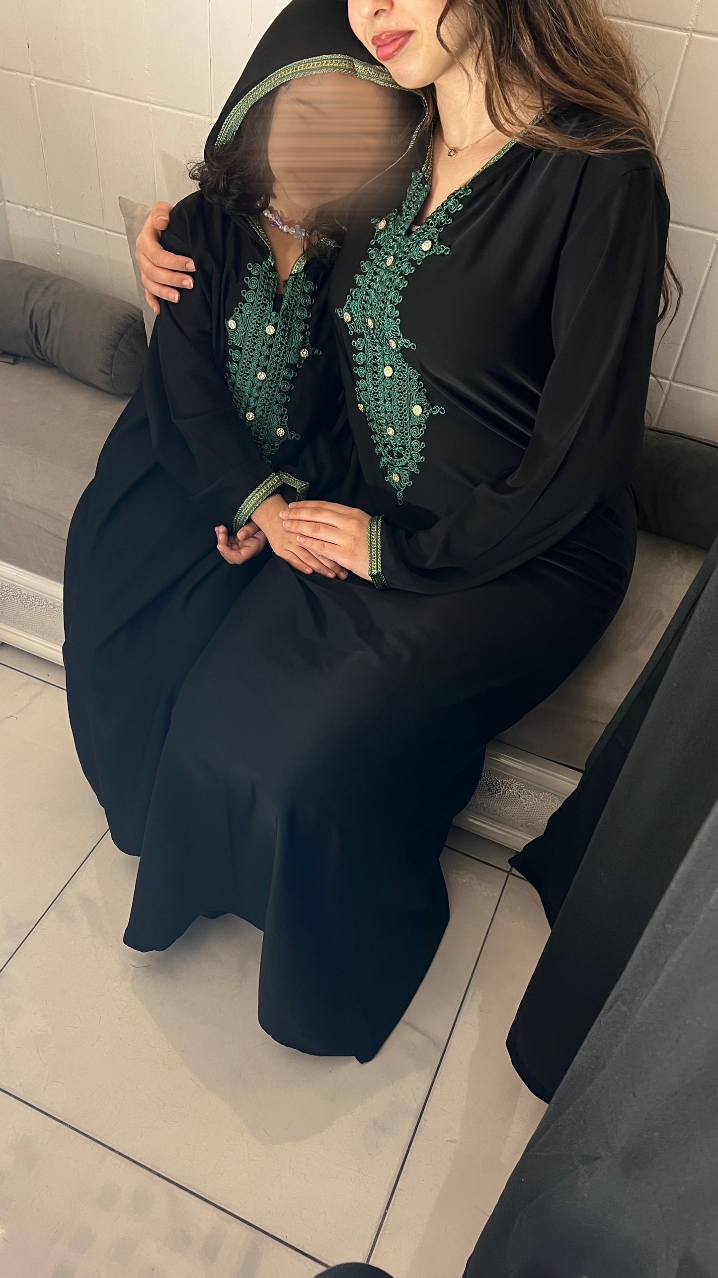 Djellaba Kids Vert