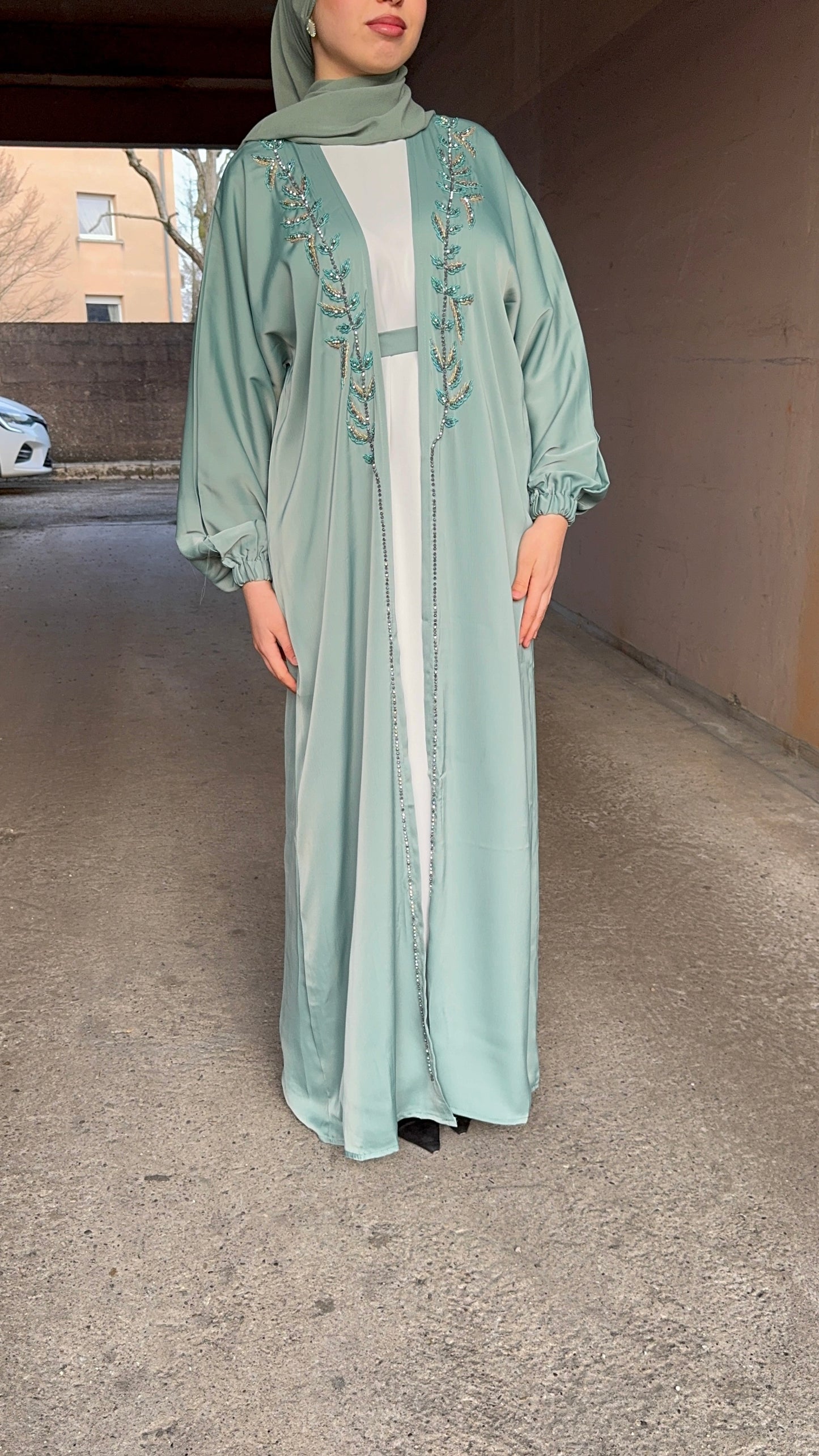 Abaya Plumeria