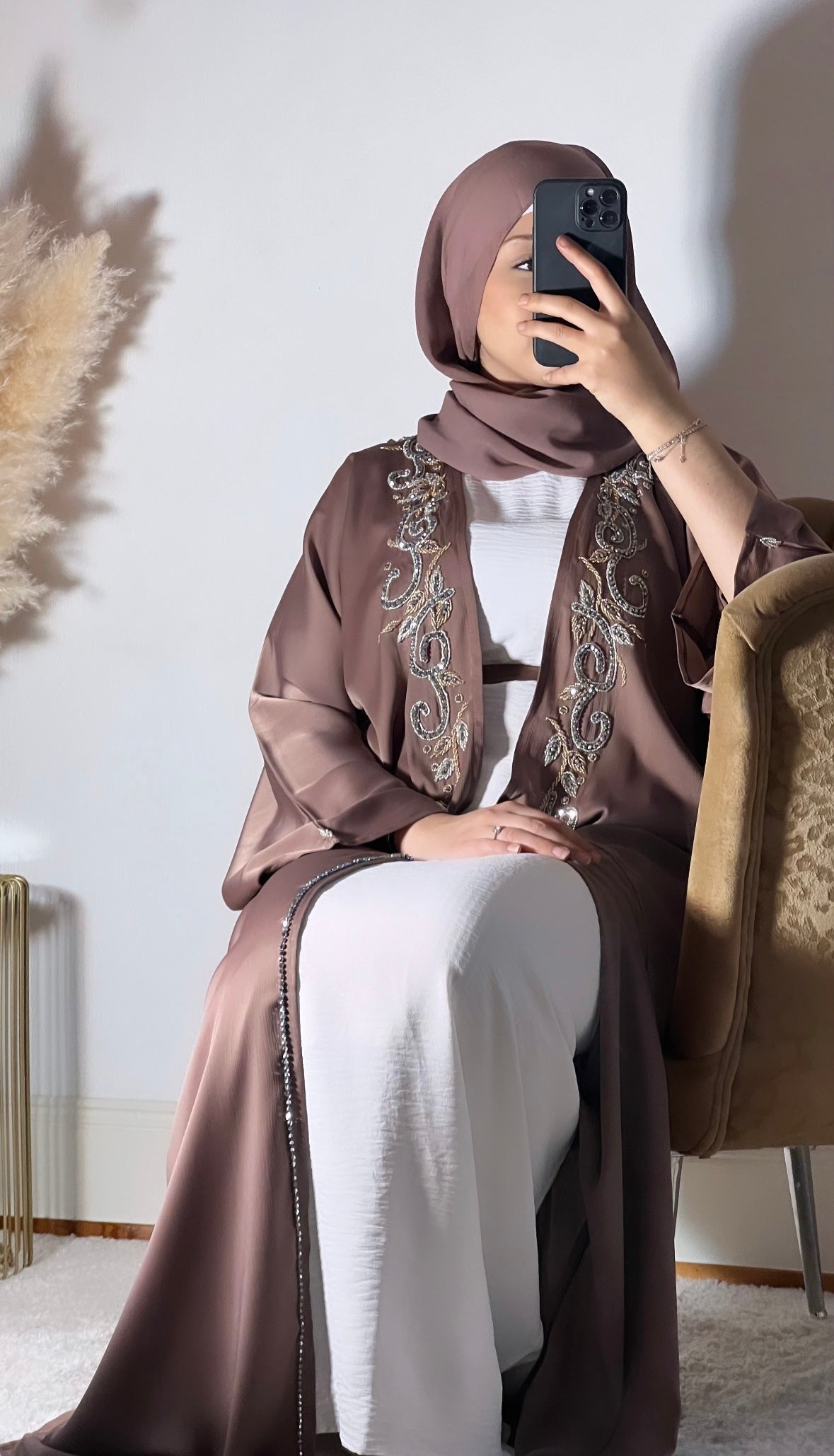 Abaya Lilas