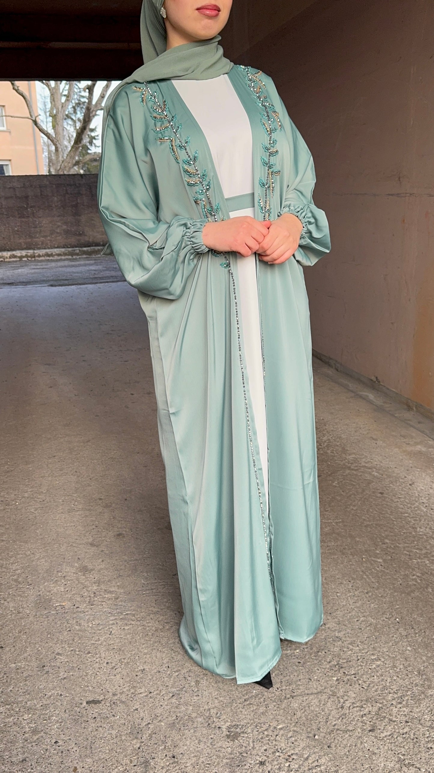 Abaya Plumeria